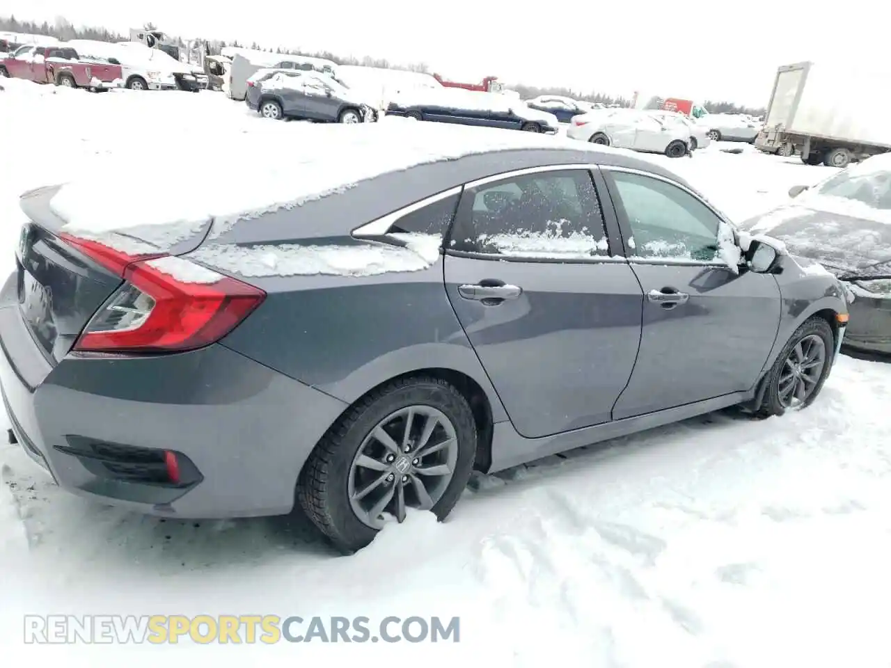 3 Photograph of a damaged car 2HGFC2F75LH021686 HONDA CIVIC 2020