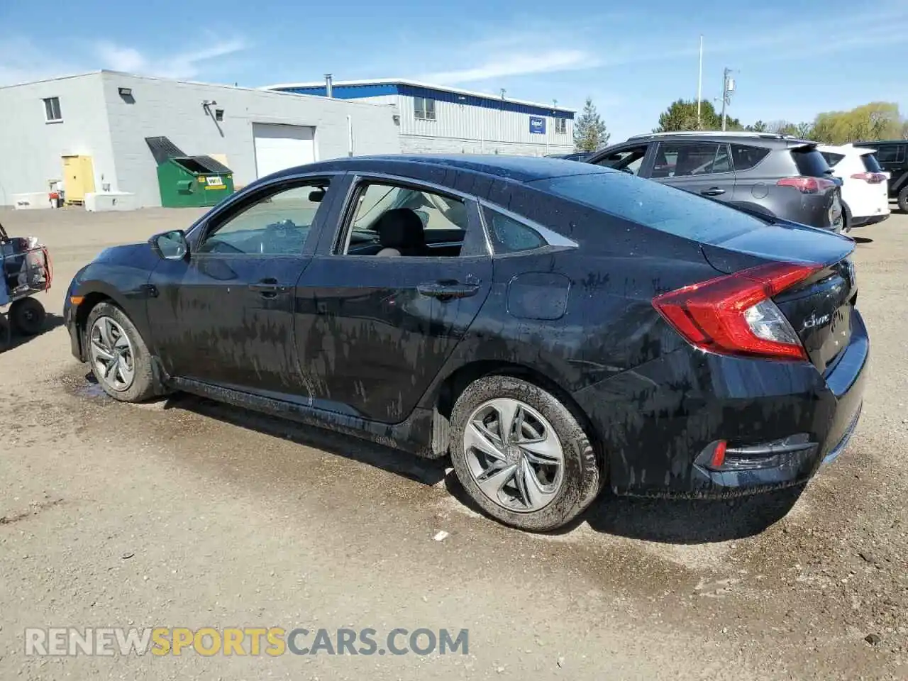 2 Photograph of a damaged car 2HGFC2F78LH018071 HONDA CIVIC 2020