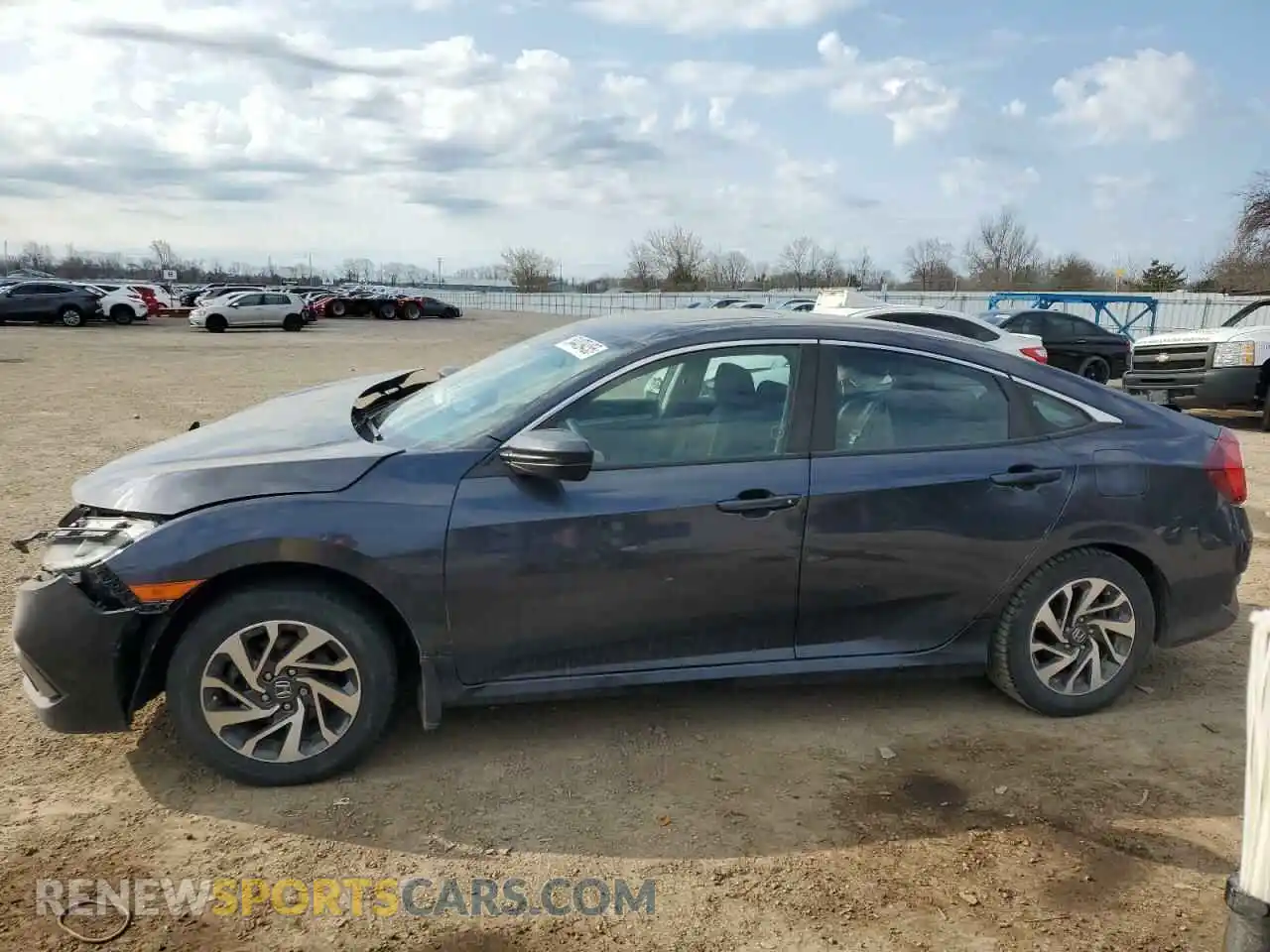 1 Photograph of a damaged car 2HGFC2F79LH010965 HONDA CIVIC 2020