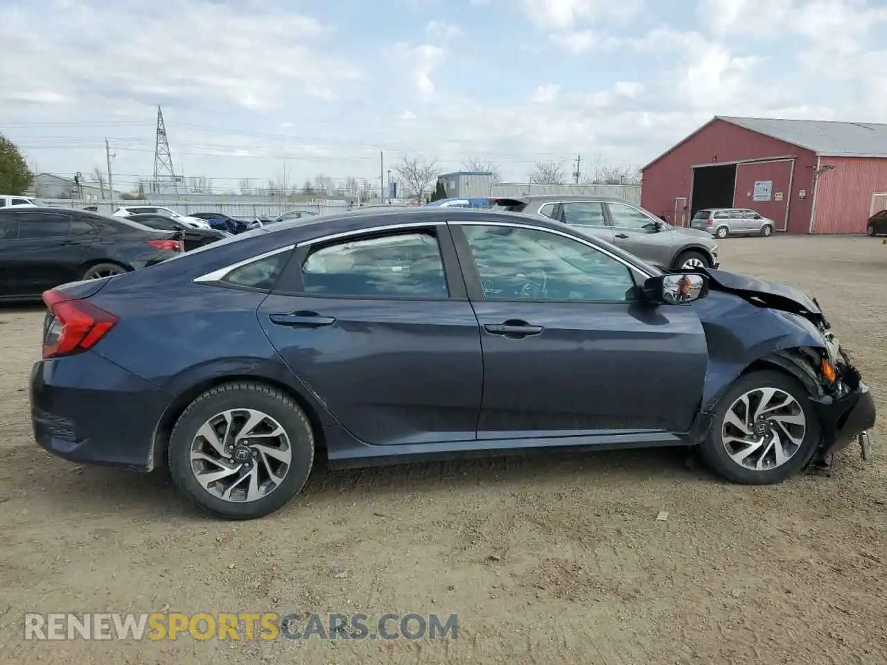 3 Photograph of a damaged car 2HGFC2F79LH010965 HONDA CIVIC 2020
