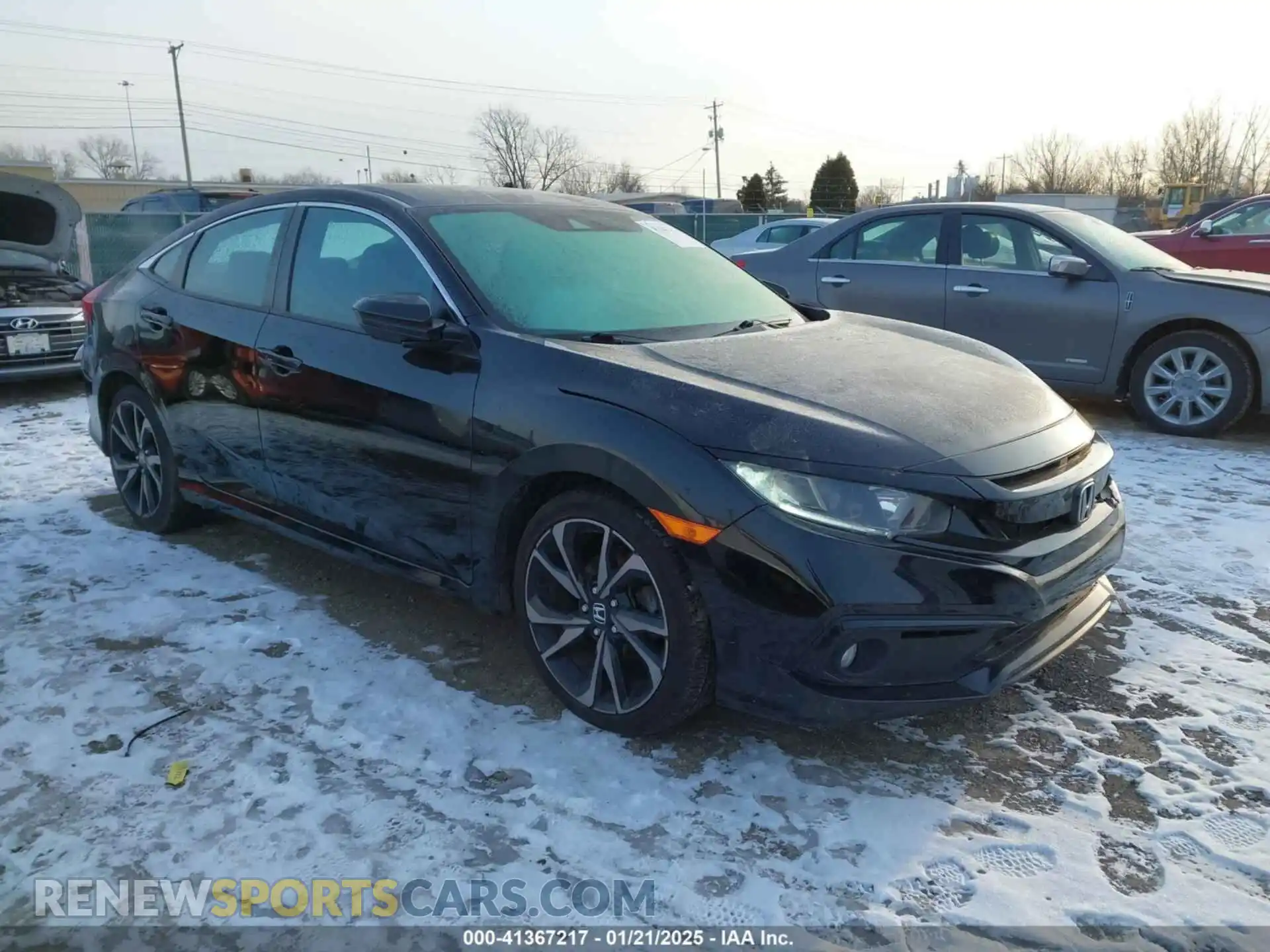 1 Photograph of a damaged car 2HGFC2F80LH515771 HONDA CIVIC 2020