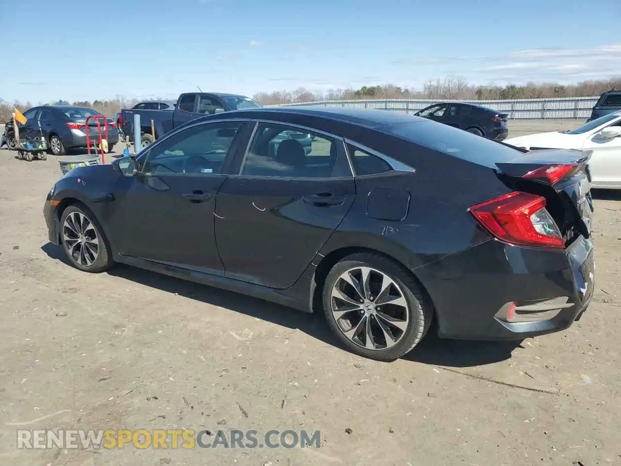 2 Photograph of a damaged car 2HGFC2F80LH516550 HONDA CIVIC 2020