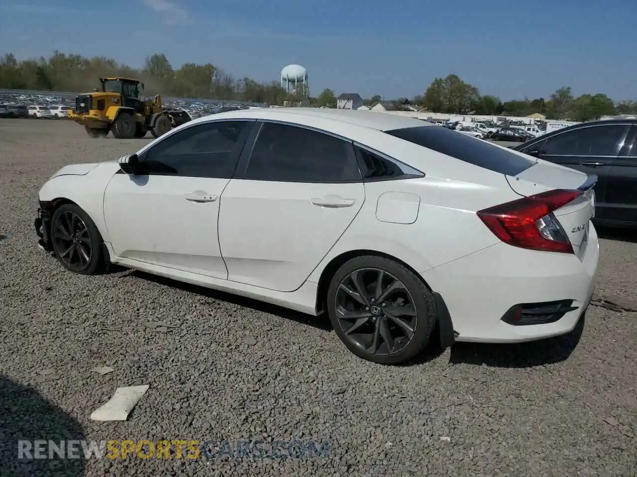 2 Photograph of a damaged car 2HGFC2F80LH532361 HONDA CIVIC 2020