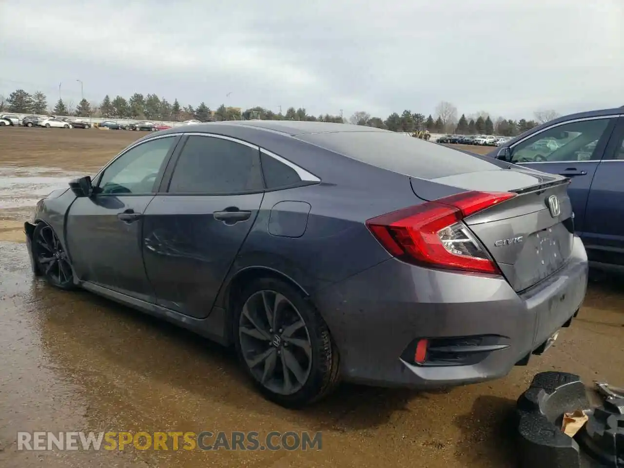 2 Photograph of a damaged car 2HGFC2F80LH542663 HONDA CIVIC 2020
