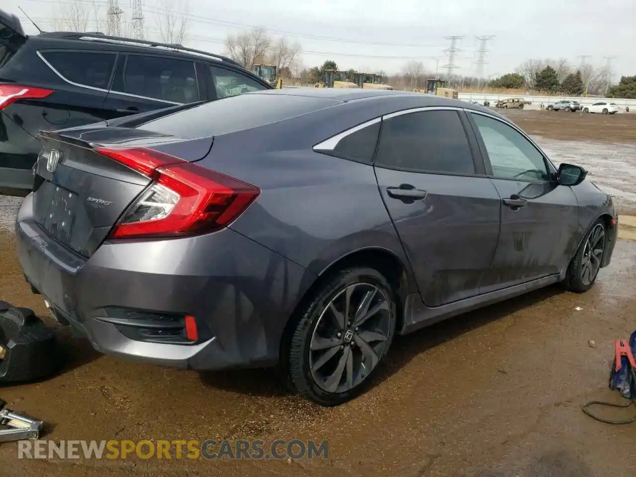 3 Photograph of a damaged car 2HGFC2F80LH542663 HONDA CIVIC 2020