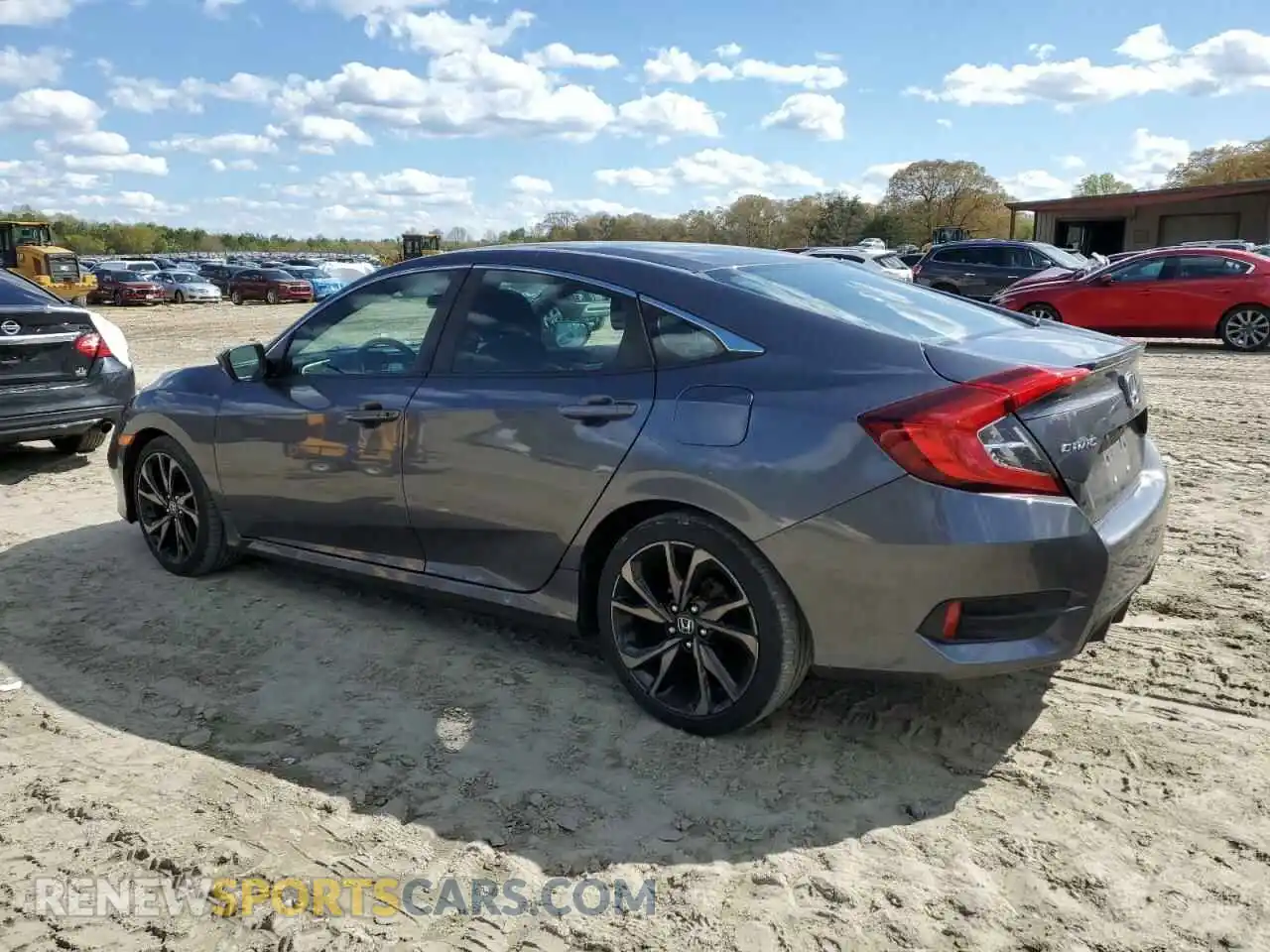 2 Photograph of a damaged car 2HGFC2F80LH563769 HONDA CIVIC 2020