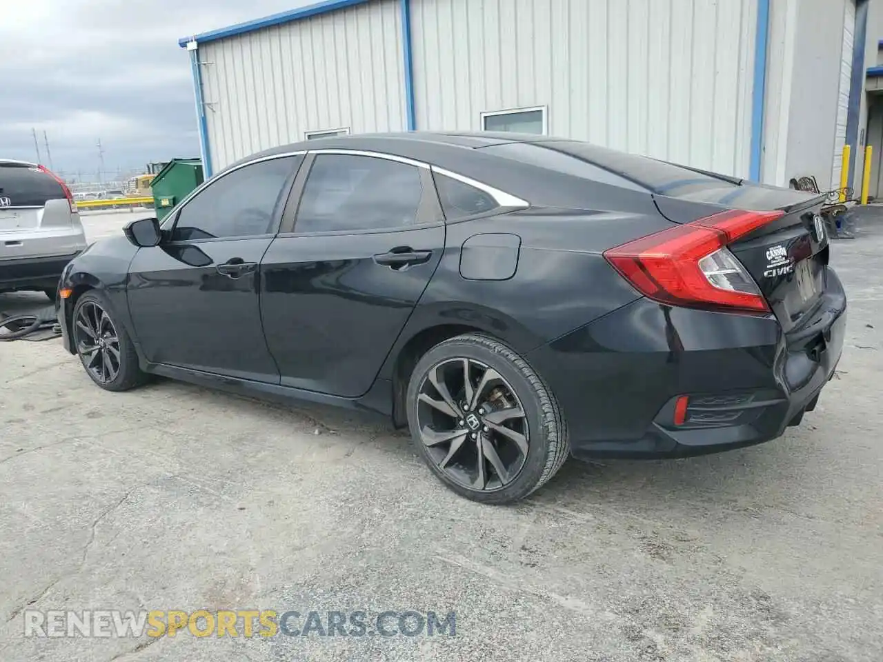 2 Photograph of a damaged car 2HGFC2F80LH583598 HONDA CIVIC 2020