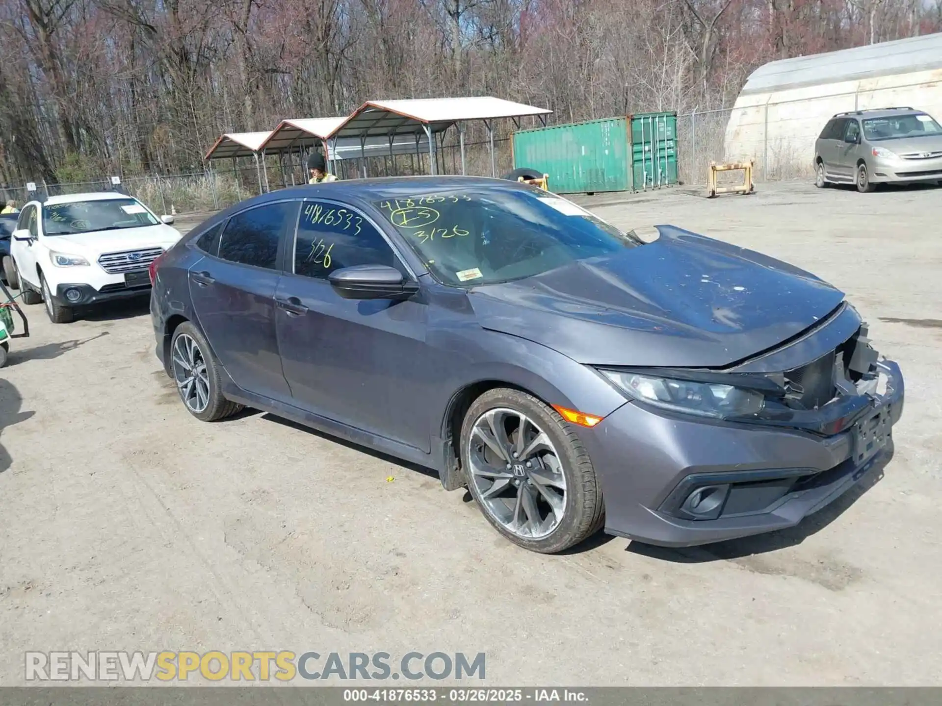 1 Фотография поврежденного автомобиля 2HGFC2F81LH511700 HONDA CIVIC 2020
