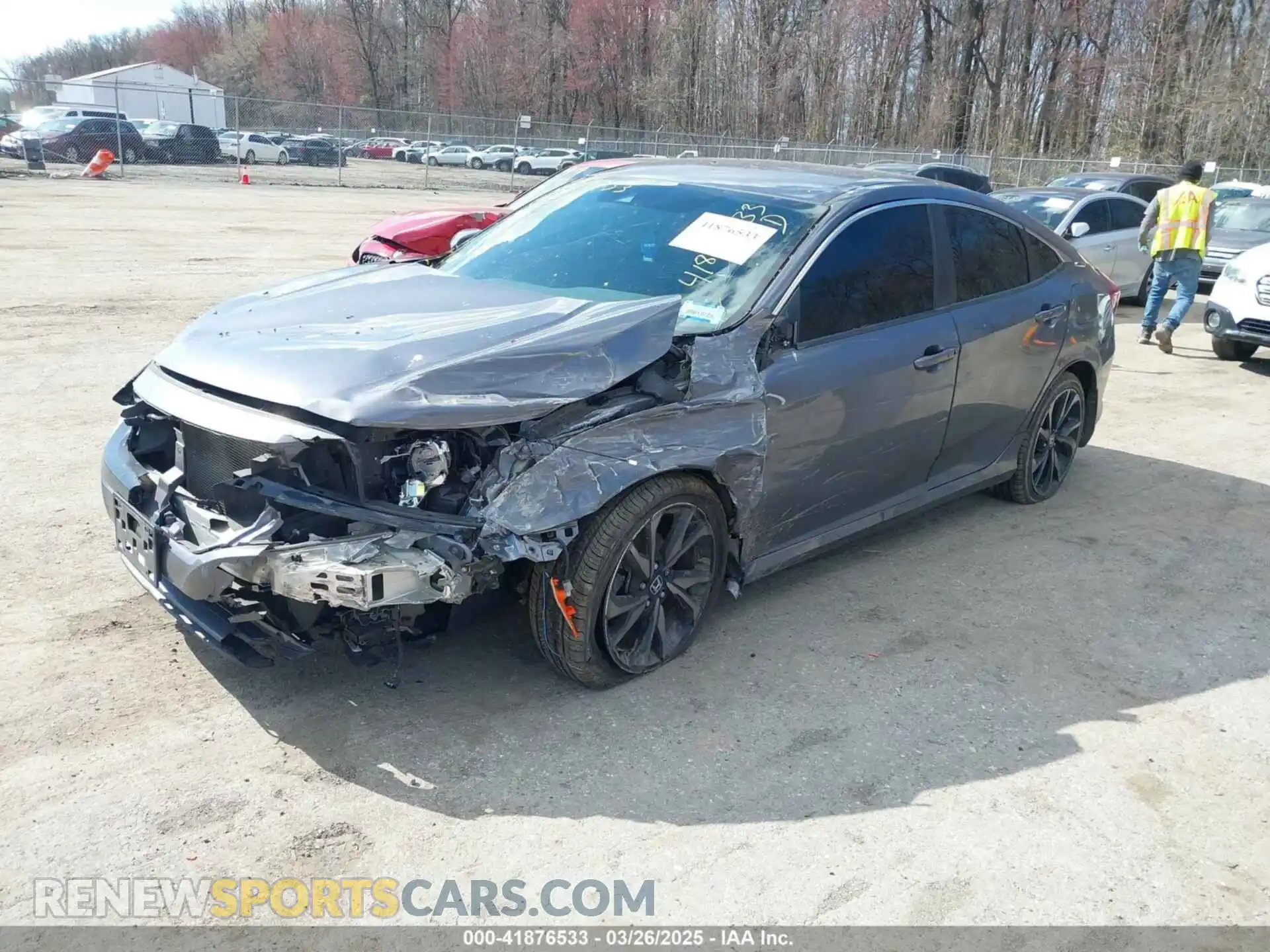 2 Фотография поврежденного автомобиля 2HGFC2F81LH511700 HONDA CIVIC 2020