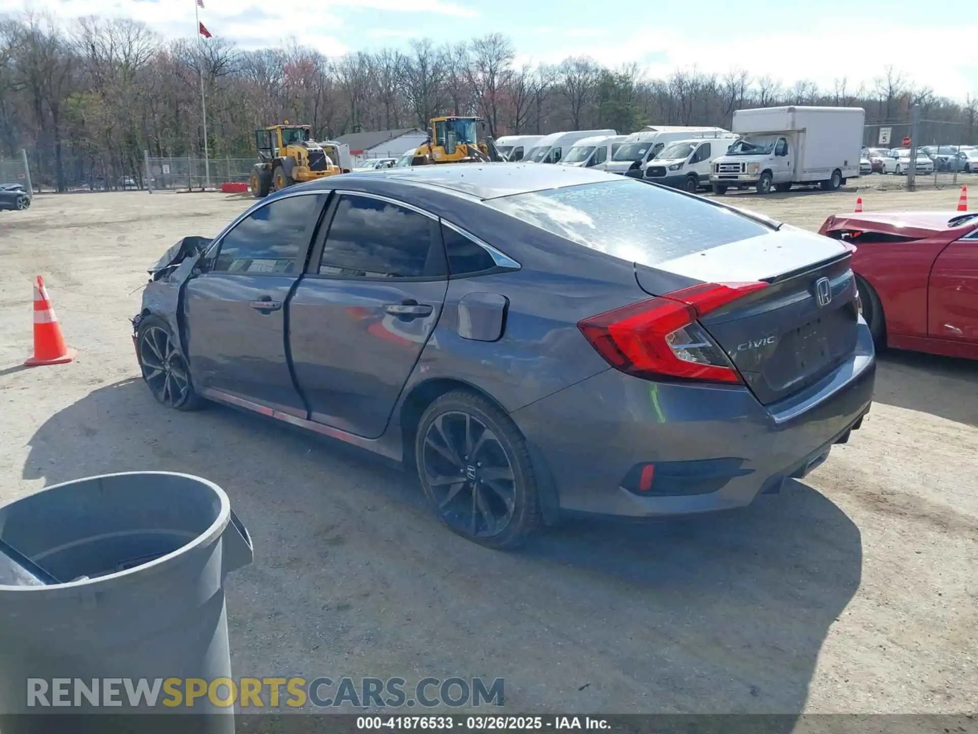 3 Фотография поврежденного автомобиля 2HGFC2F81LH511700 HONDA CIVIC 2020