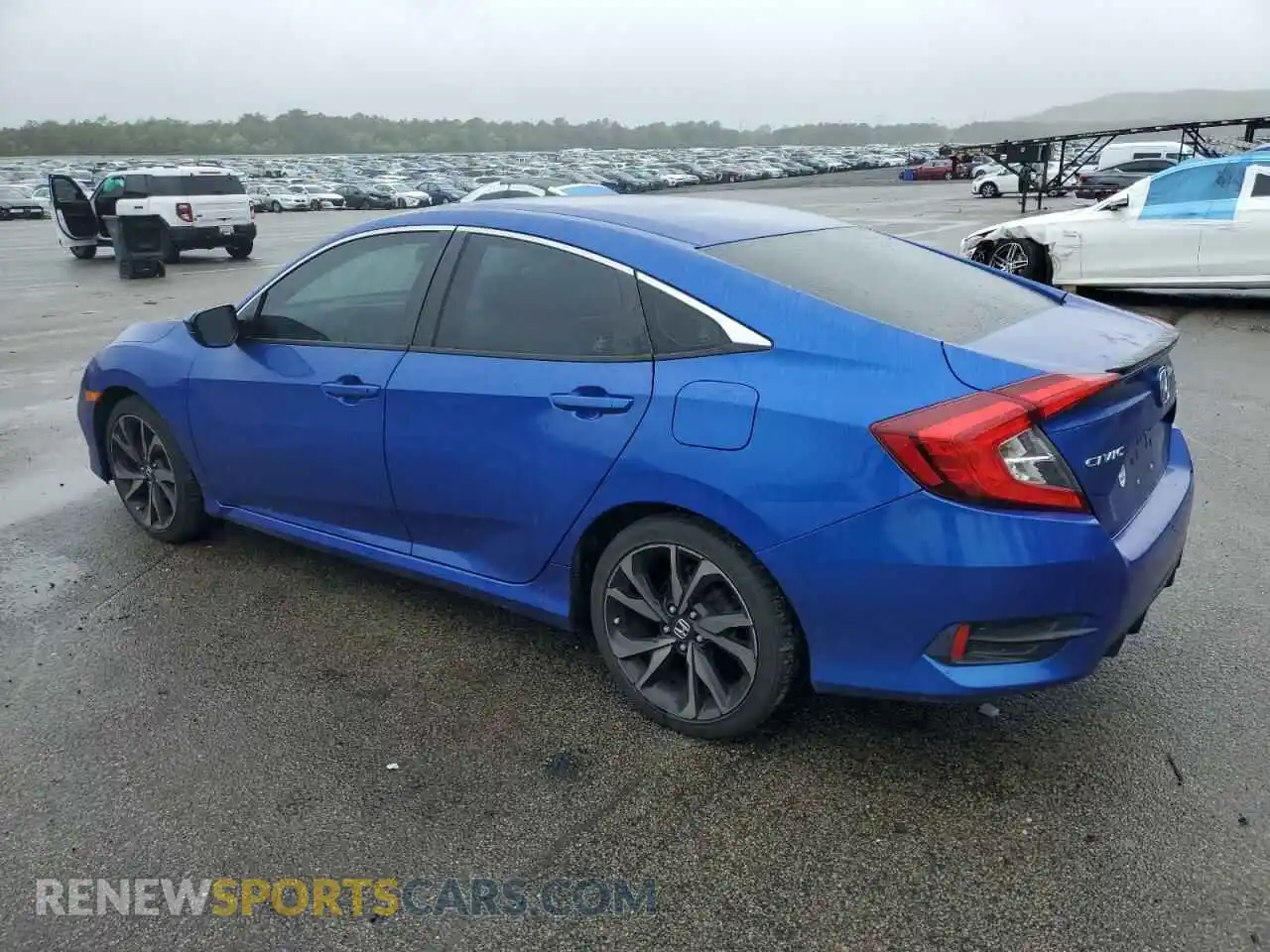2 Photograph of a damaged car 2HGFC2F81LH522664 HONDA CIVIC 2020