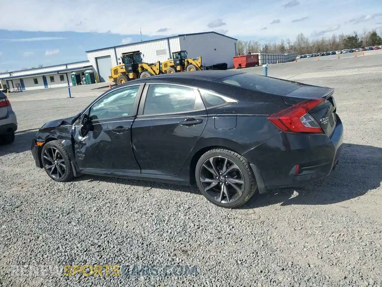 2 Photograph of a damaged car 2HGFC2F81LH531557 HONDA CIVIC 2020