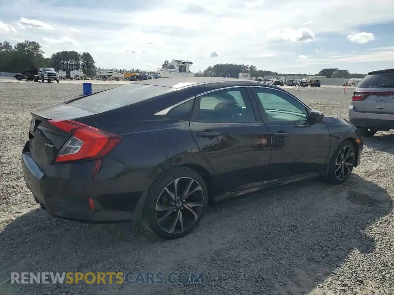 3 Photograph of a damaged car 2HGFC2F81LH531557 HONDA CIVIC 2020