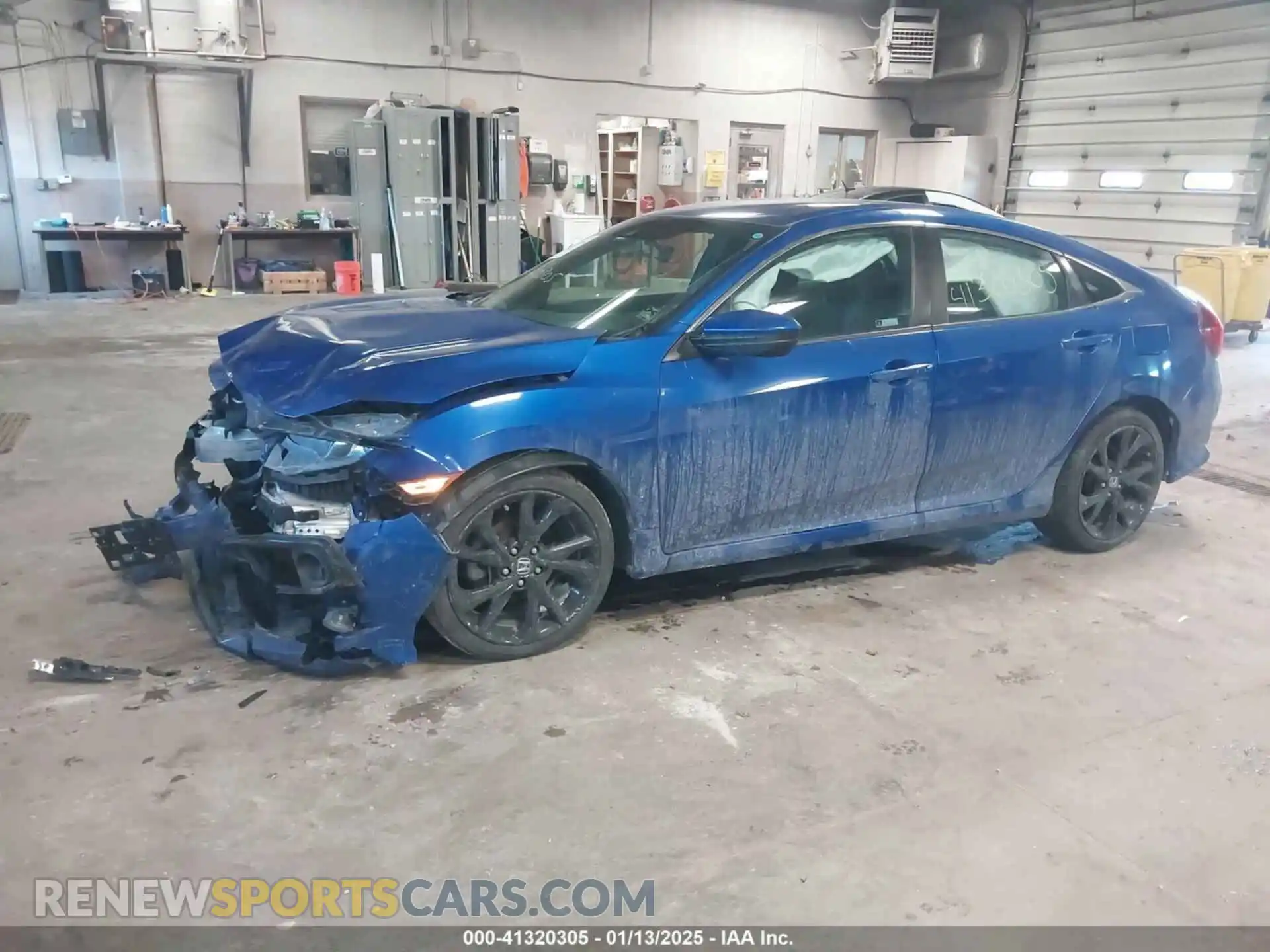2 Photograph of a damaged car 2HGFC2F81LH539691 HONDA CIVIC 2020