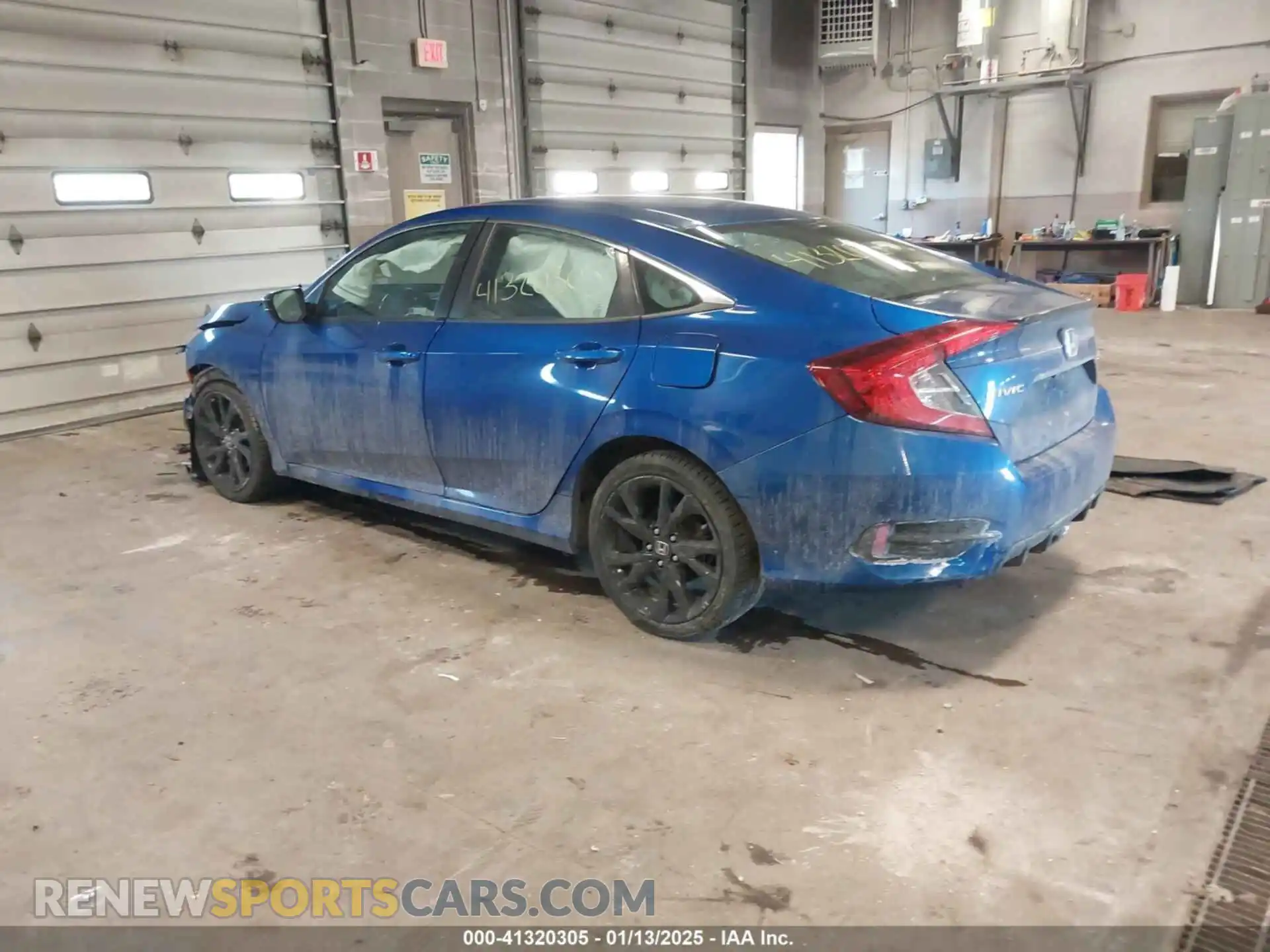 3 Photograph of a damaged car 2HGFC2F81LH539691 HONDA CIVIC 2020