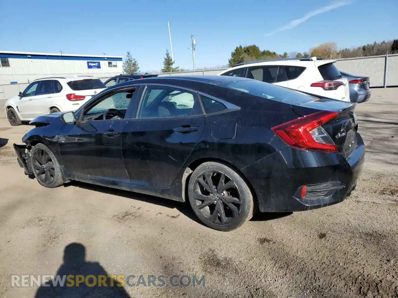 2 Photograph of a damaged car 2HGFC2F82LH030757 HONDA CIVIC 2020