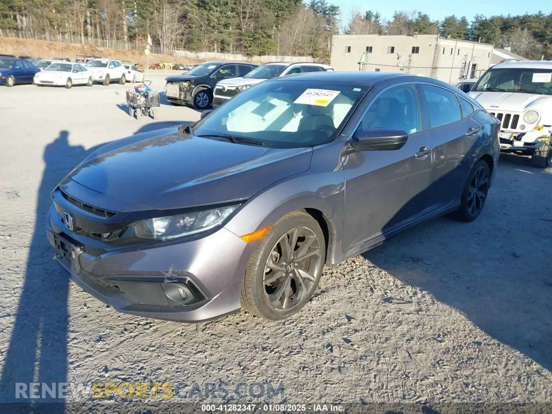 2 Photograph of a damaged car 2HGFC2F82LH516663 HONDA CIVIC 2020
