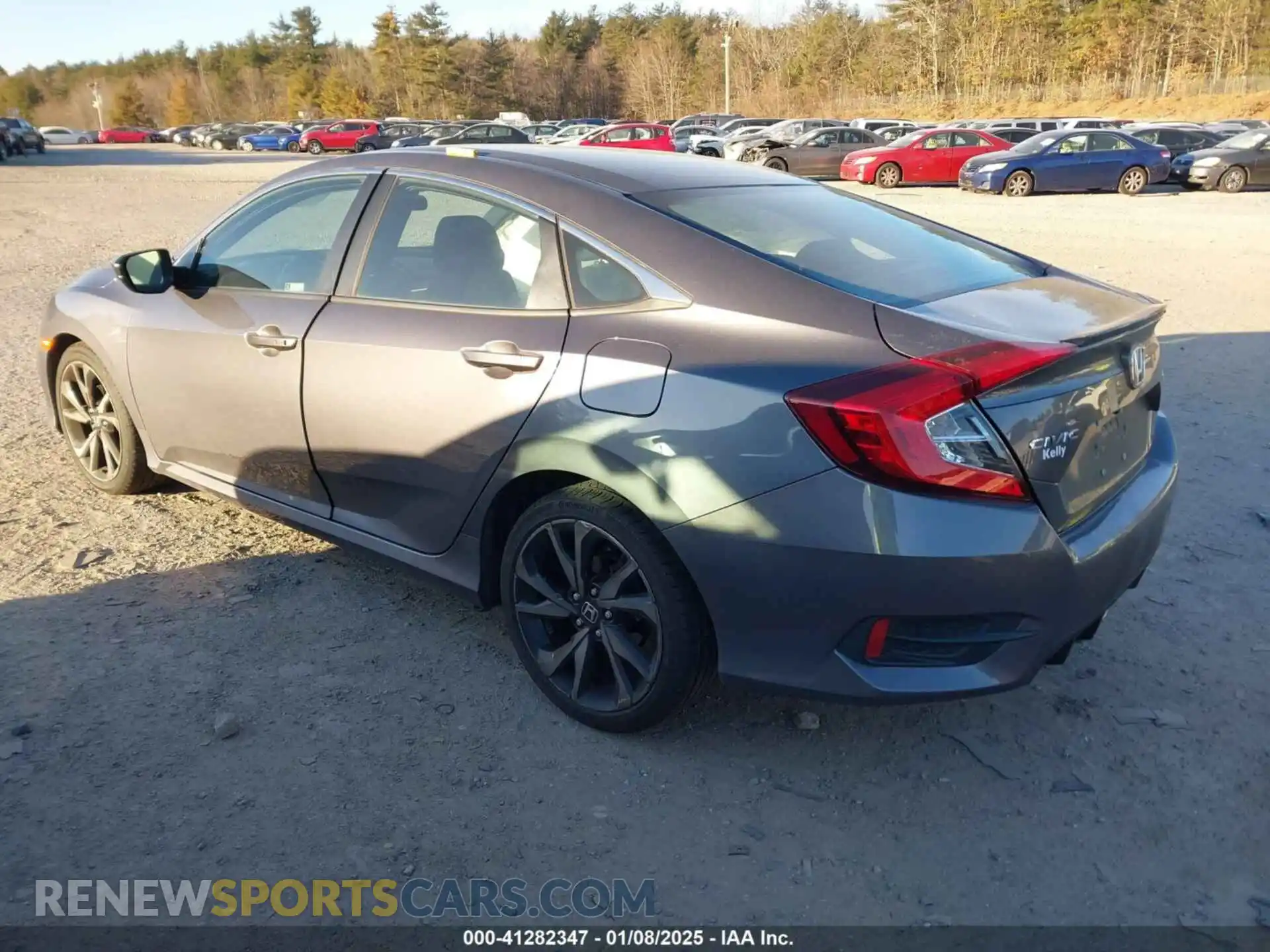 3 Photograph of a damaged car 2HGFC2F82LH516663 HONDA CIVIC 2020