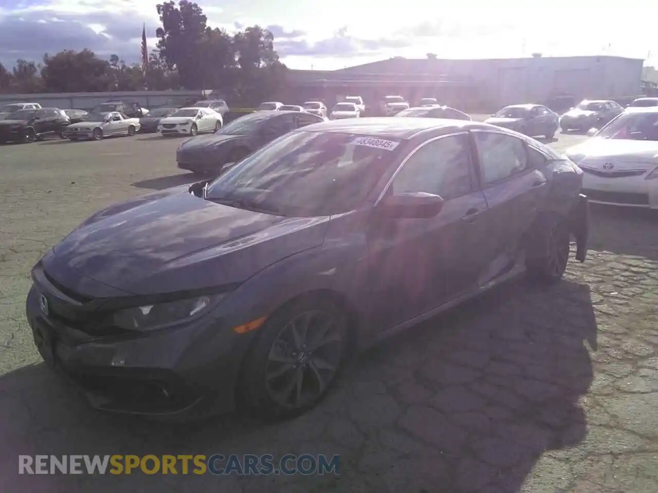 1 Photograph of a damaged car 2HGFC2F82LH541109 HONDA CIVIC 2020