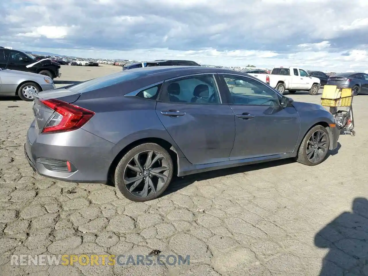3 Photograph of a damaged car 2HGFC2F82LH541109 HONDA CIVIC 2020