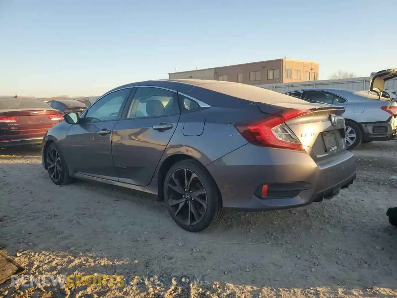 2 Photograph of a damaged car 2HGFC2F82LH554104 HONDA CIVIC 2020