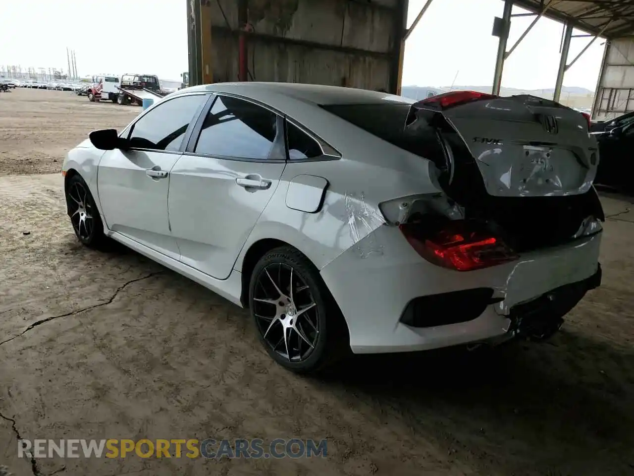 2 Photograph of a damaged car 2HGFC2F82LH566396 HONDA CIVIC 2020