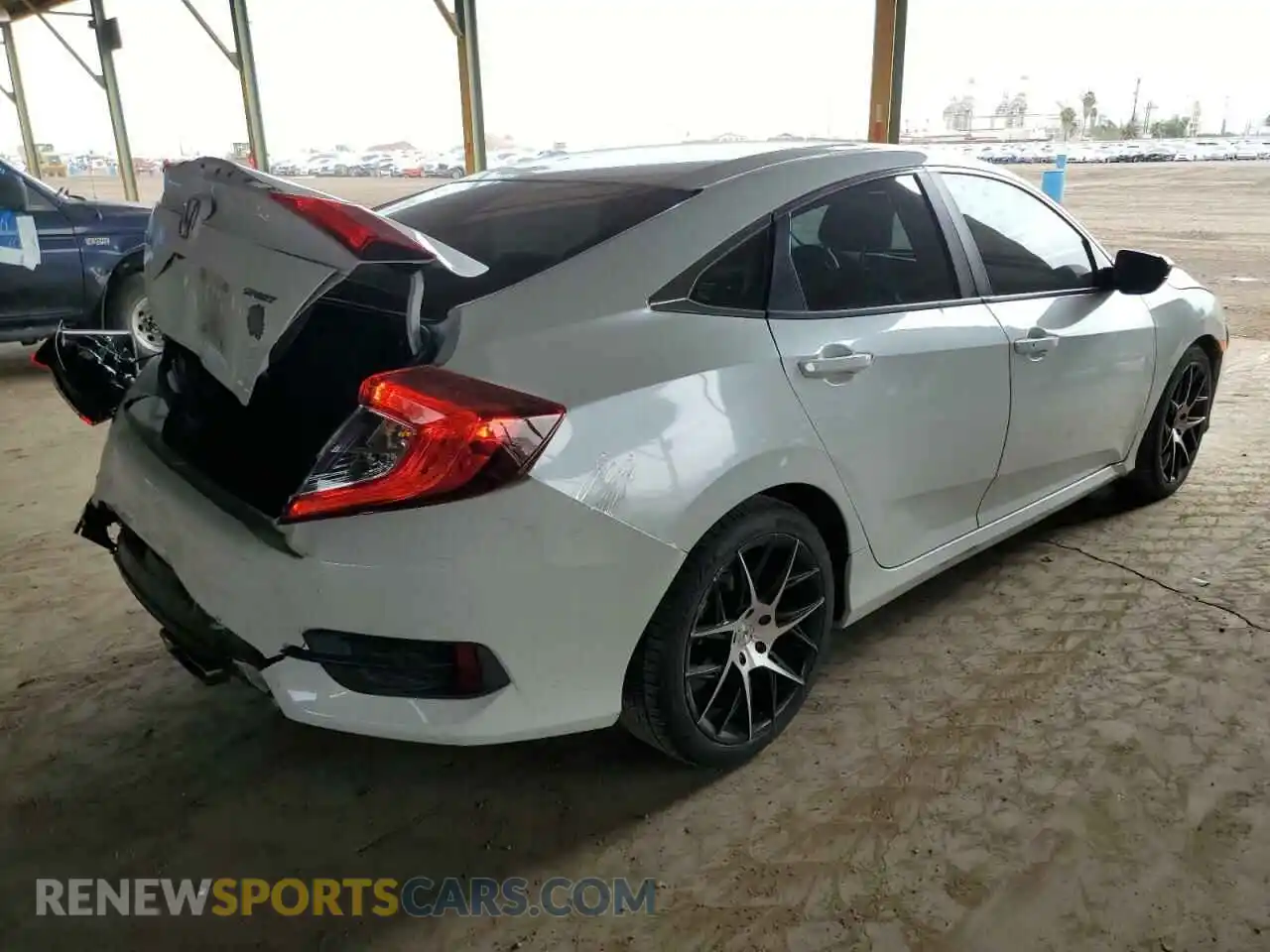 3 Photograph of a damaged car 2HGFC2F82LH566396 HONDA CIVIC 2020