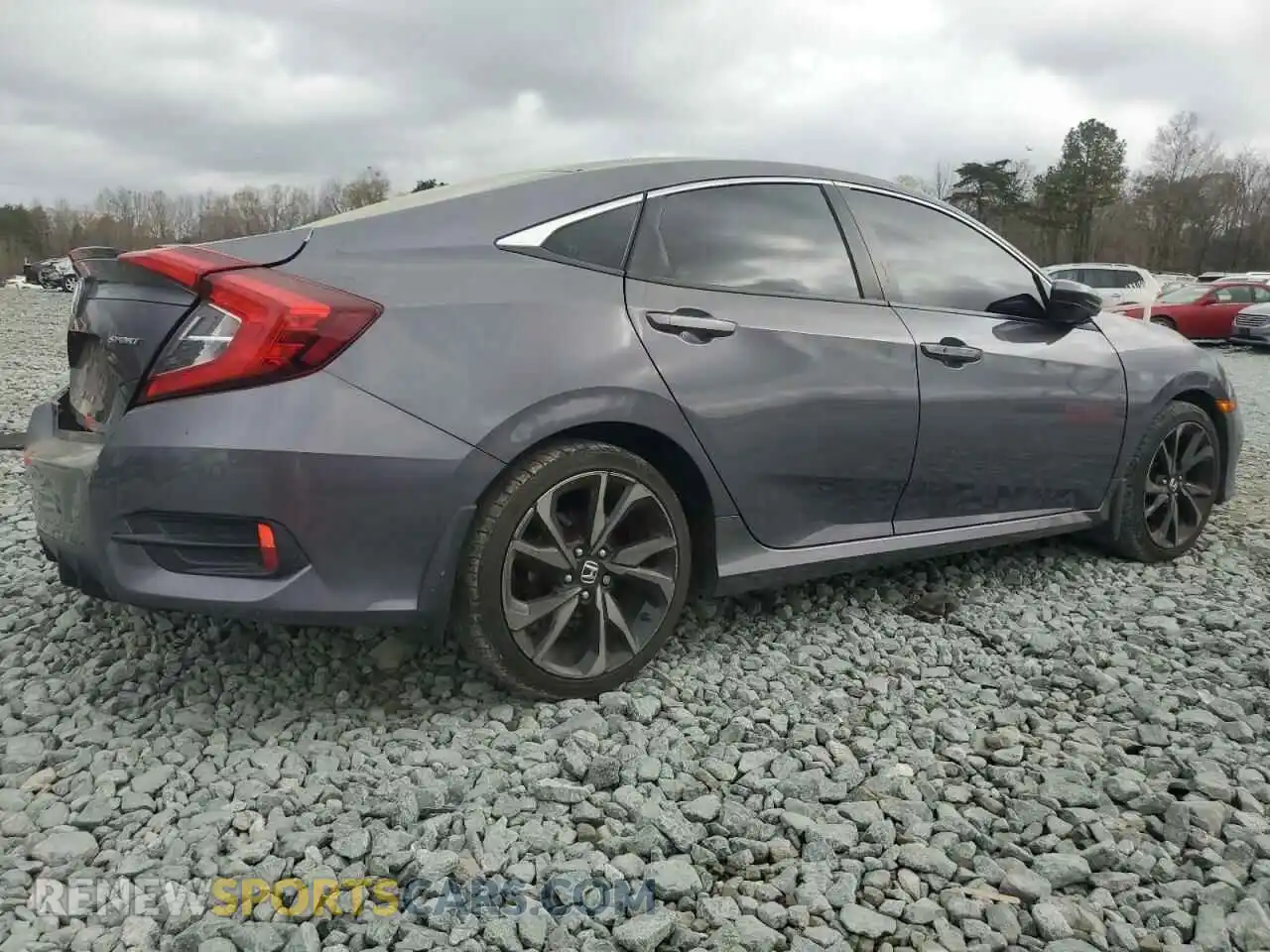 3 Photograph of a damaged car 2HGFC2F83LH526585 HONDA CIVIC 2020