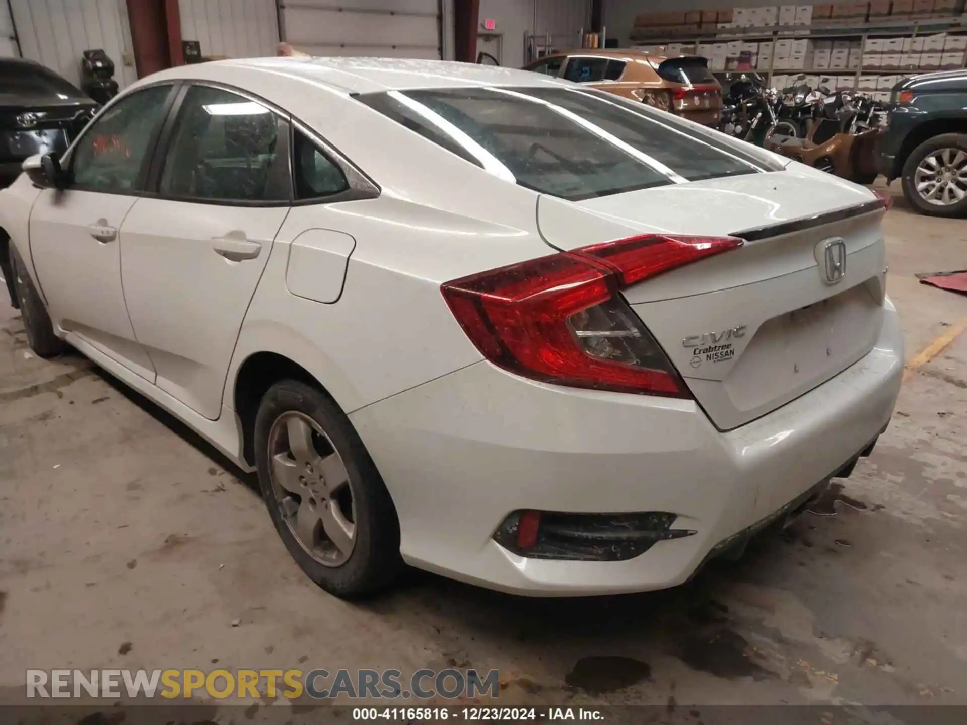 3 Photograph of a damaged car 2HGFC2F83LH530202 HONDA CIVIC 2020