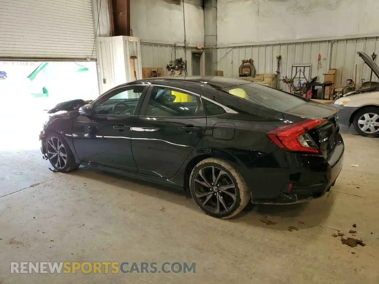 2 Photograph of a damaged car 2HGFC2F83LH557058 HONDA CIVIC 2020