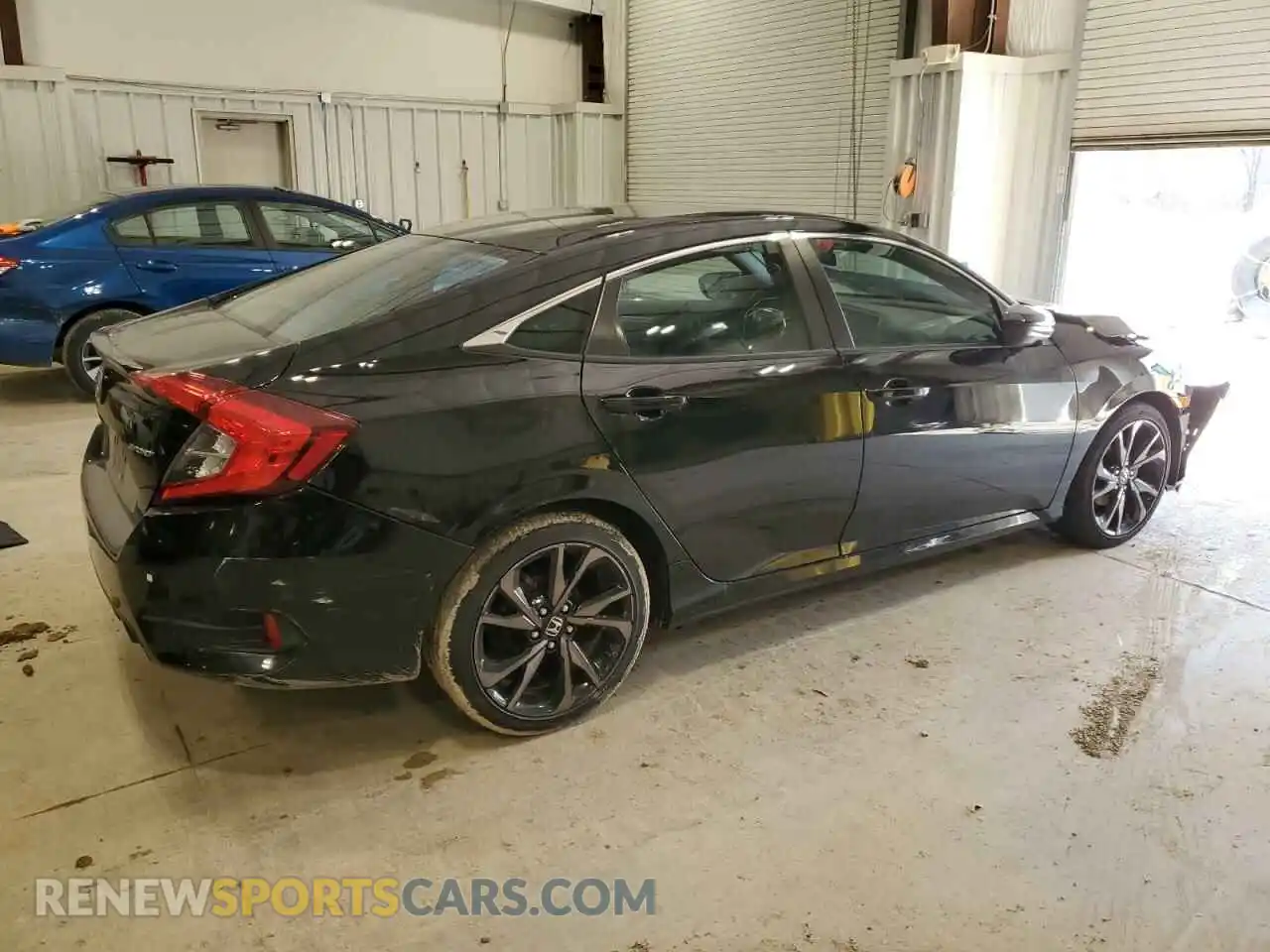 3 Photograph of a damaged car 2HGFC2F83LH557058 HONDA CIVIC 2020