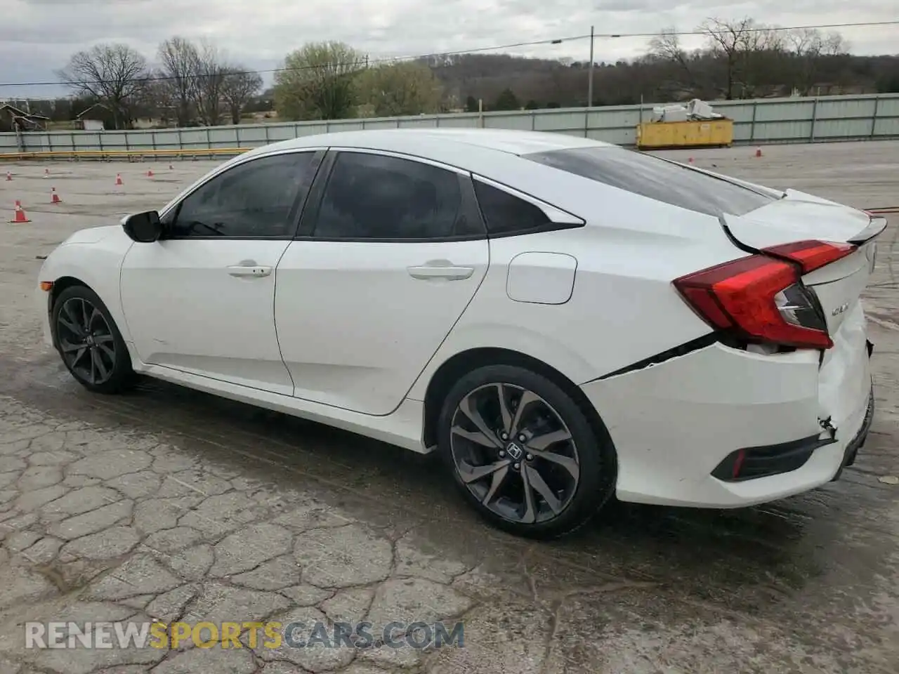 2 Photograph of a damaged car 2HGFC2F83LH568464 HONDA CIVIC 2020
