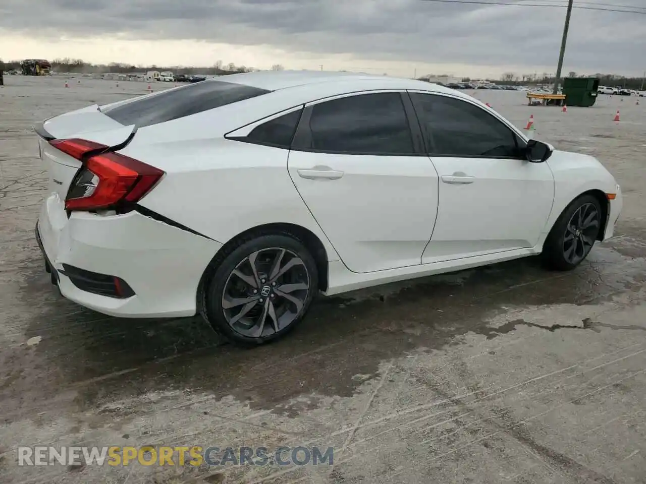 3 Photograph of a damaged car 2HGFC2F83LH568464 HONDA CIVIC 2020