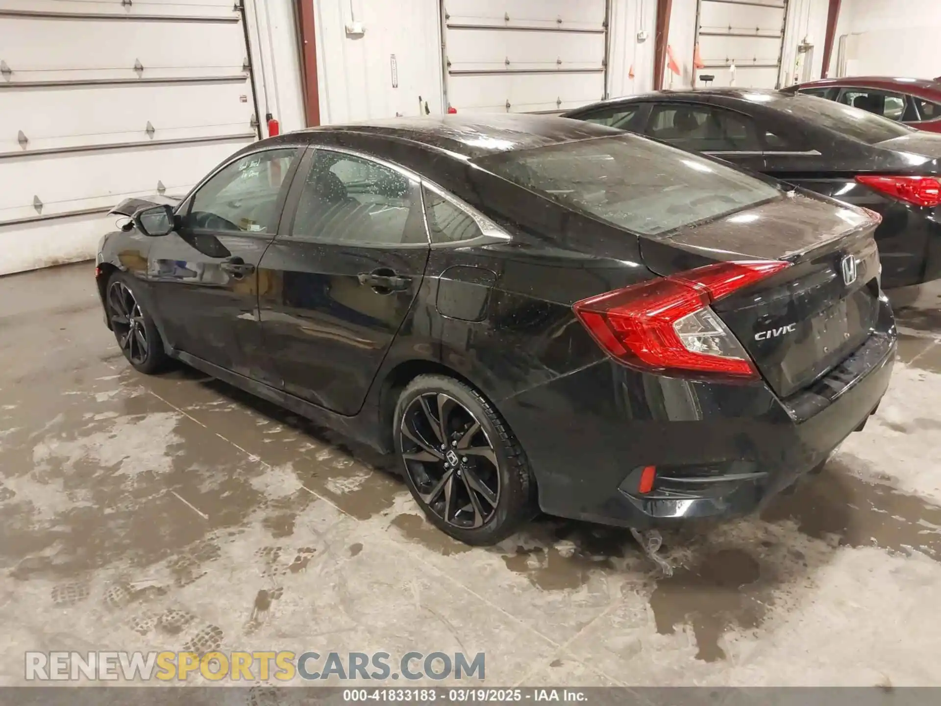 3 Photograph of a damaged car 2HGFC2F83LH569159 HONDA CIVIC 2020