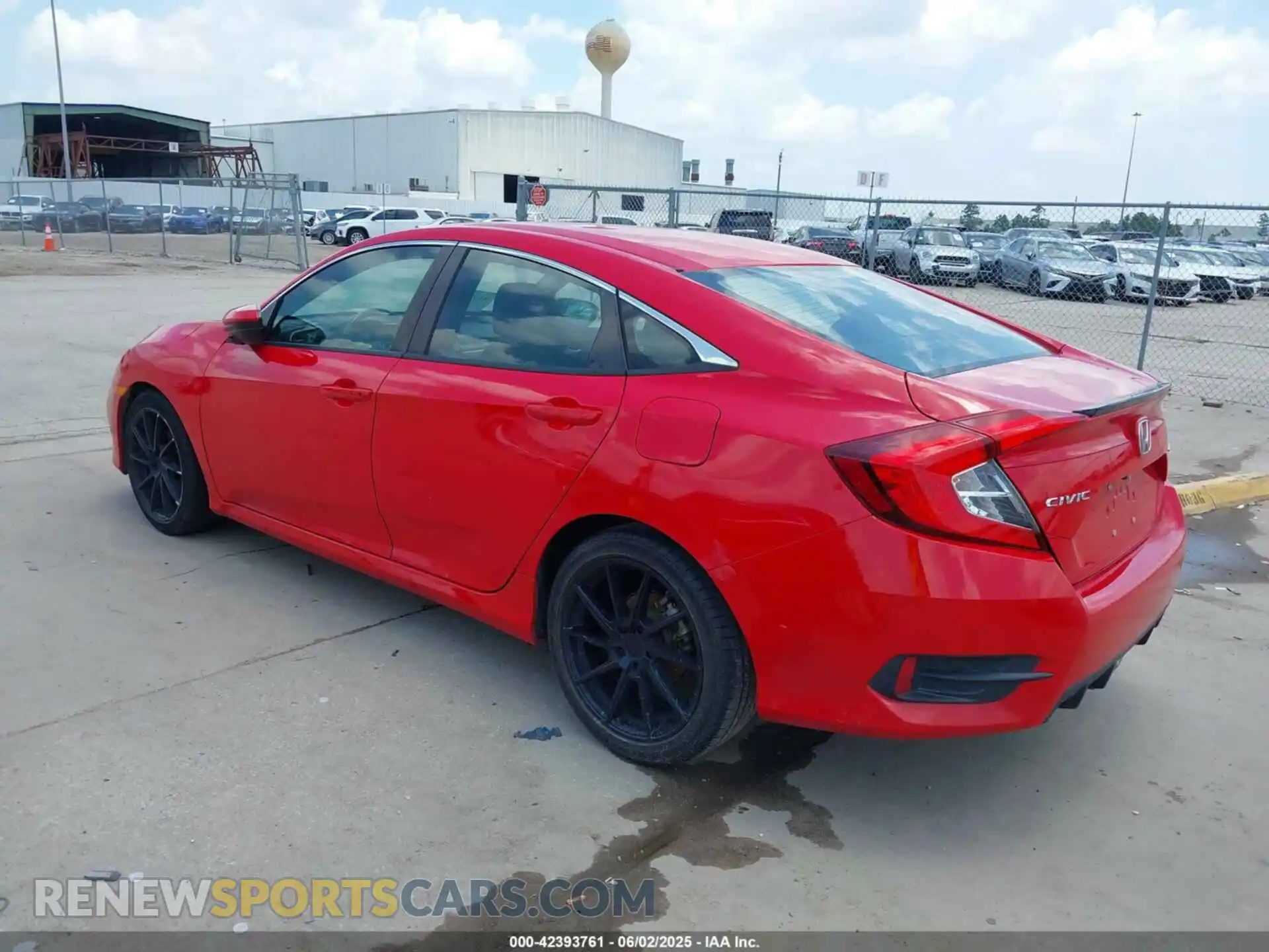 3 Photograph of a damaged car 2HGFC2F83LH590190 HONDA CIVIC 2020