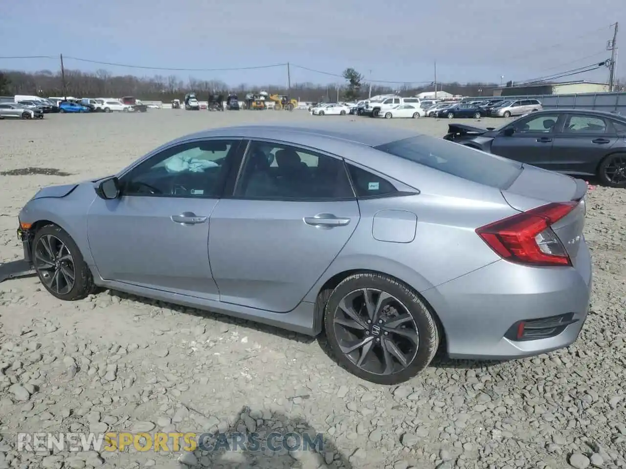 2 Photograph of a damaged car 2HGFC2F84LH501193 HONDA CIVIC 2020
