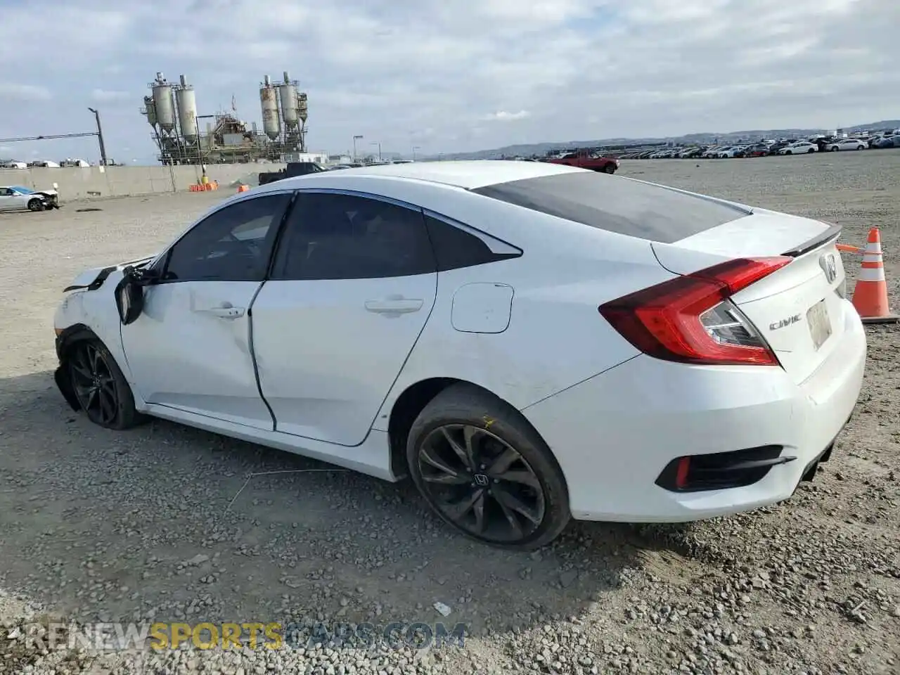 2 Фотография поврежденного автомобиля 2HGFC2F84LH531861 HONDA CIVIC 2020