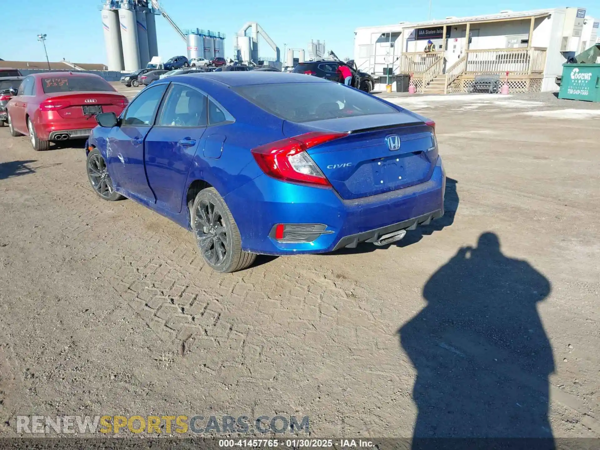 3 Photograph of a damaged car 2HGFC2F85LH501686 HONDA CIVIC 2020