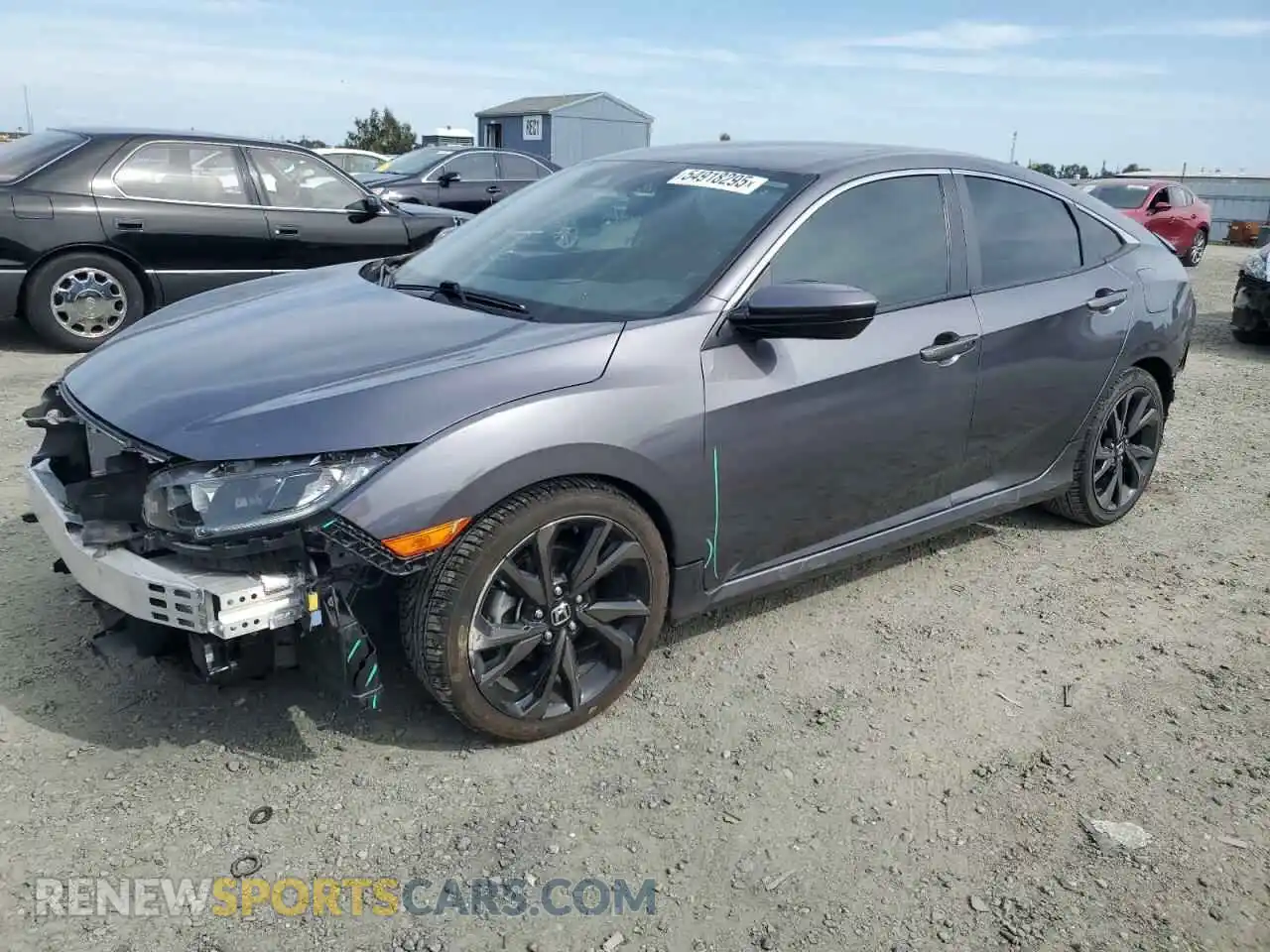 1 Photograph of a damaged car 2HGFC2F85LH563752 HONDA CIVIC 2020