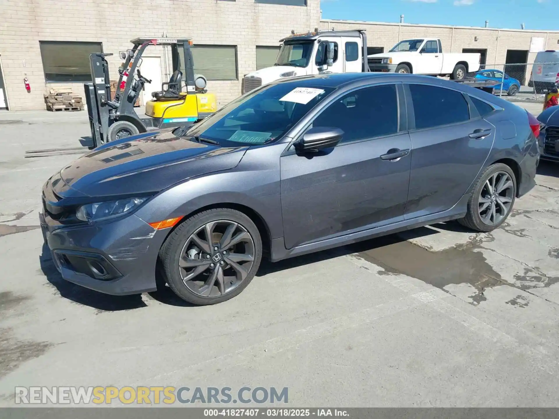 2 Photograph of a damaged car 2HGFC2F85LH567560 HONDA CIVIC 2020