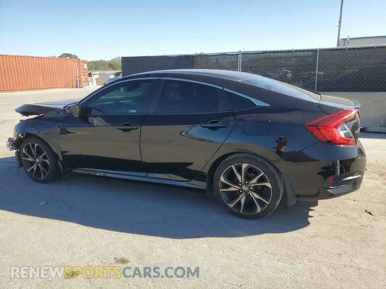 2 Photograph of a damaged car 2HGFC2F85LH582124 HONDA CIVIC 2020