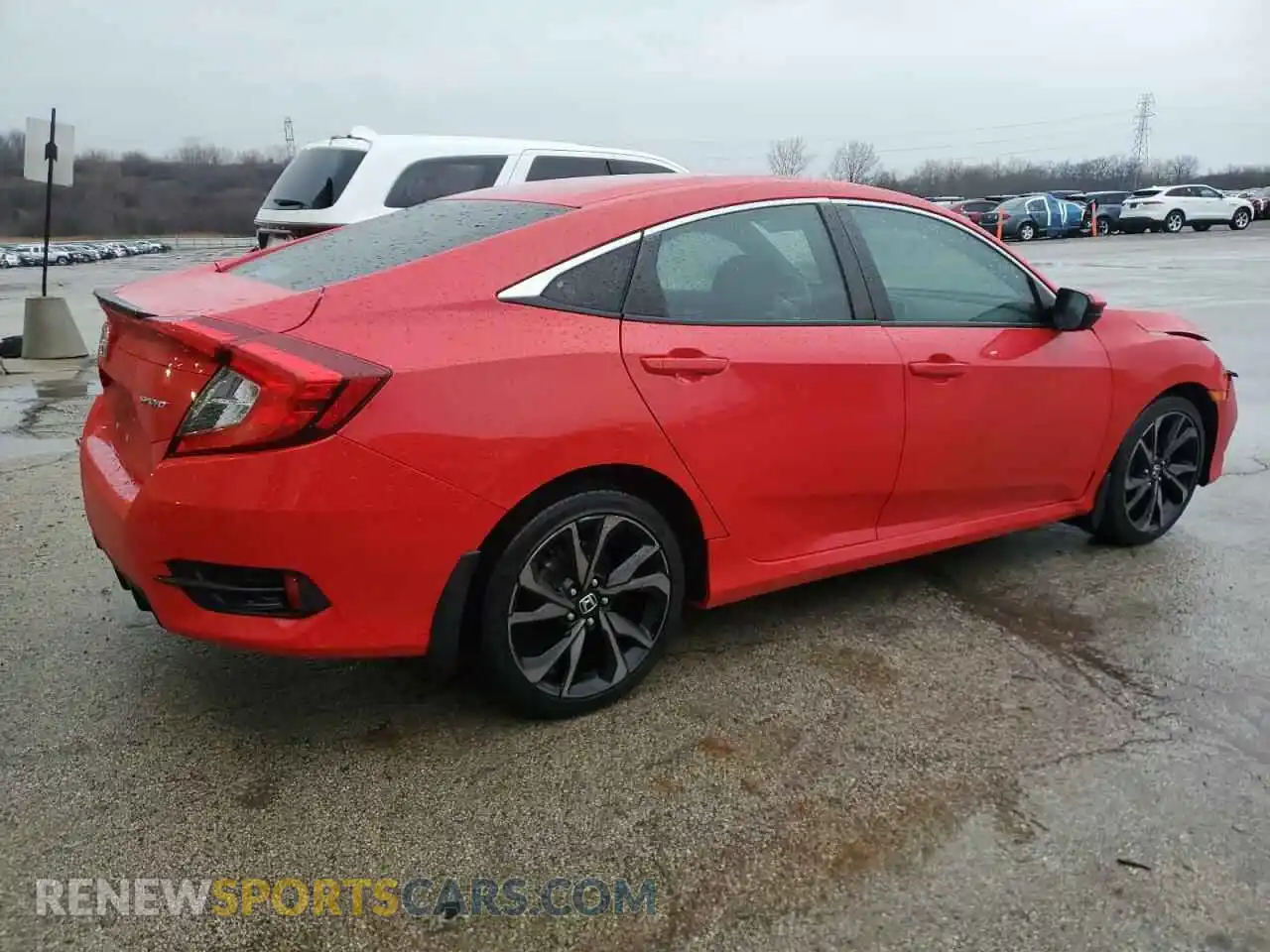 3 Photograph of a damaged car 2HGFC2F86LH526998 HONDA CIVIC 2020