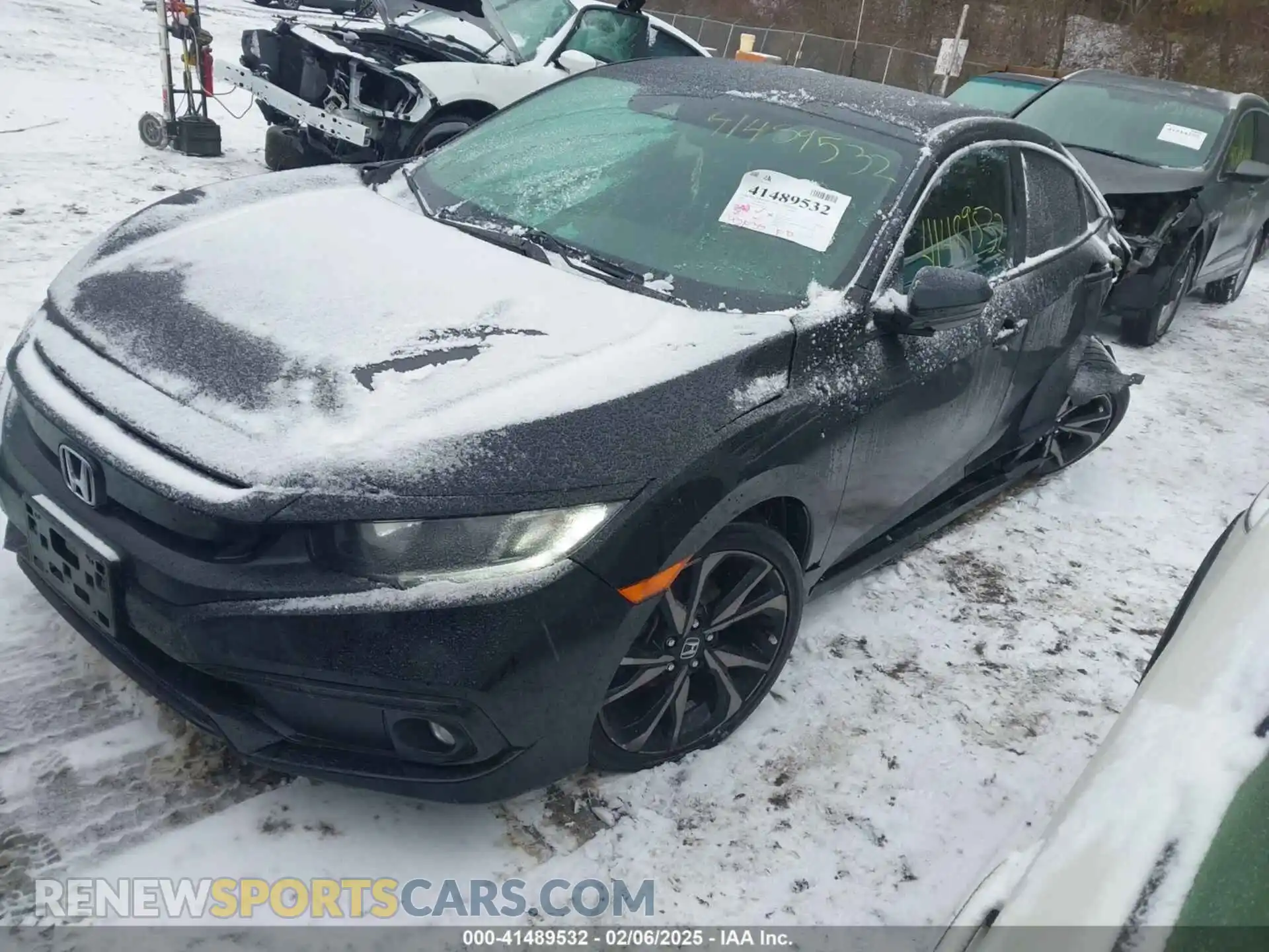 2 Photograph of a damaged car 2HGFC2F86LH535118 HONDA CIVIC 2020