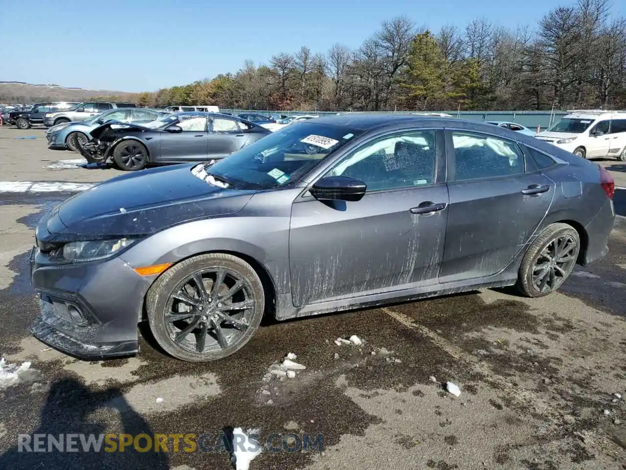 1 Photograph of a damaged car 2HGFC2F86LH588921 HONDA CIVIC 2020