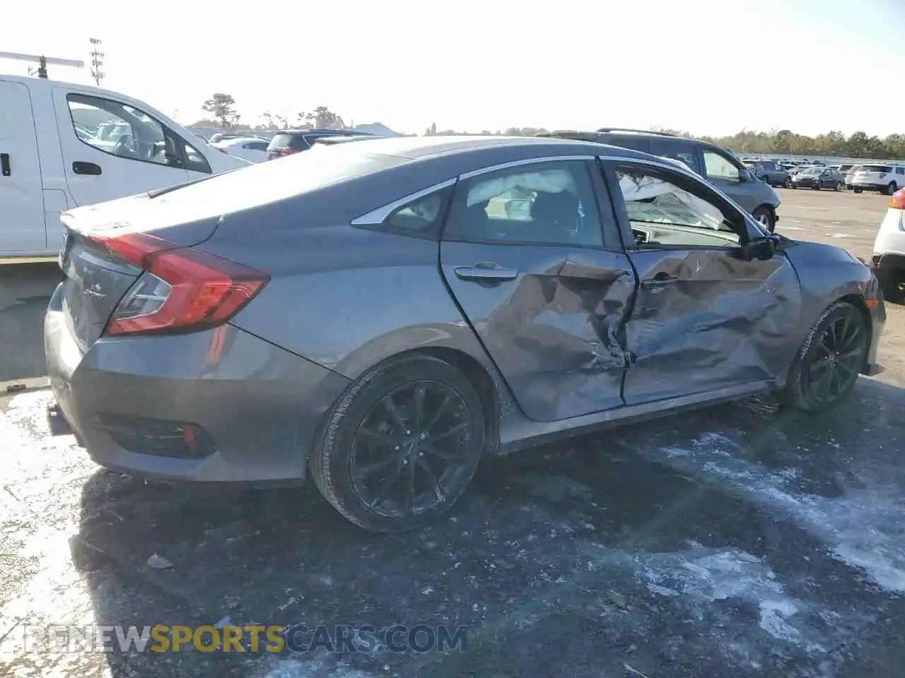 3 Photograph of a damaged car 2HGFC2F86LH588921 HONDA CIVIC 2020