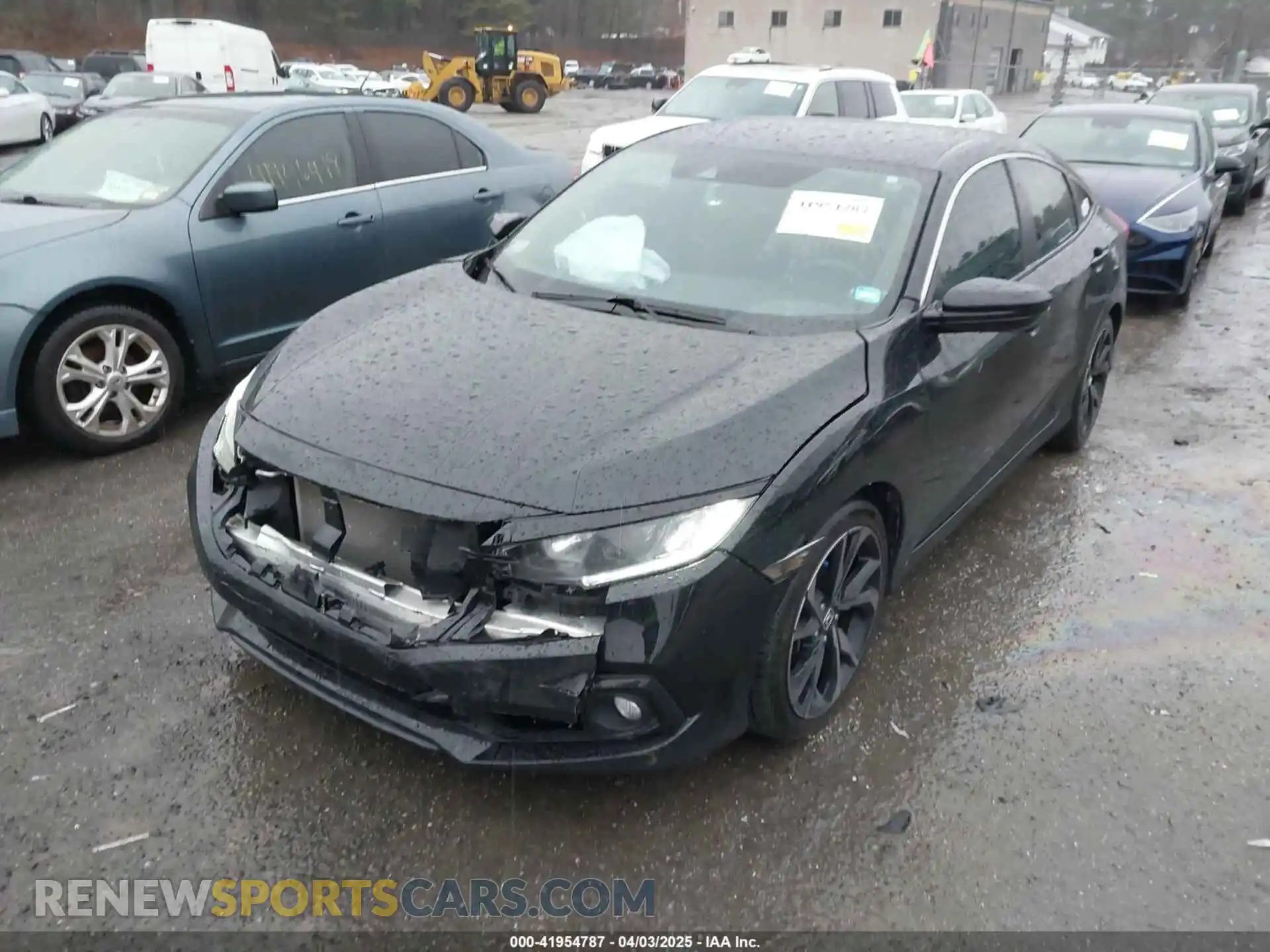 2 Photograph of a damaged car 2HGFC2F87LH503939 HONDA CIVIC 2020