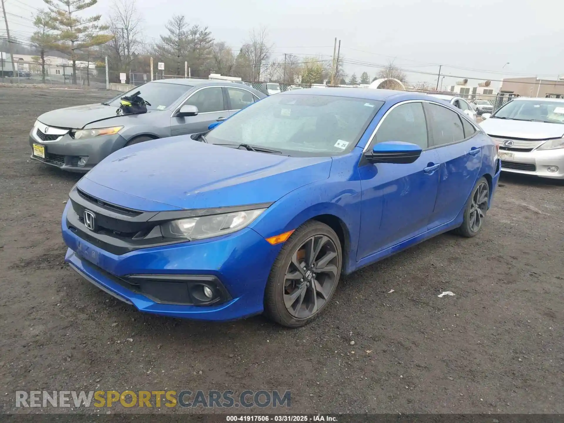 2 Photograph of a damaged car 2HGFC2F87LH546581 HONDA CIVIC 2020