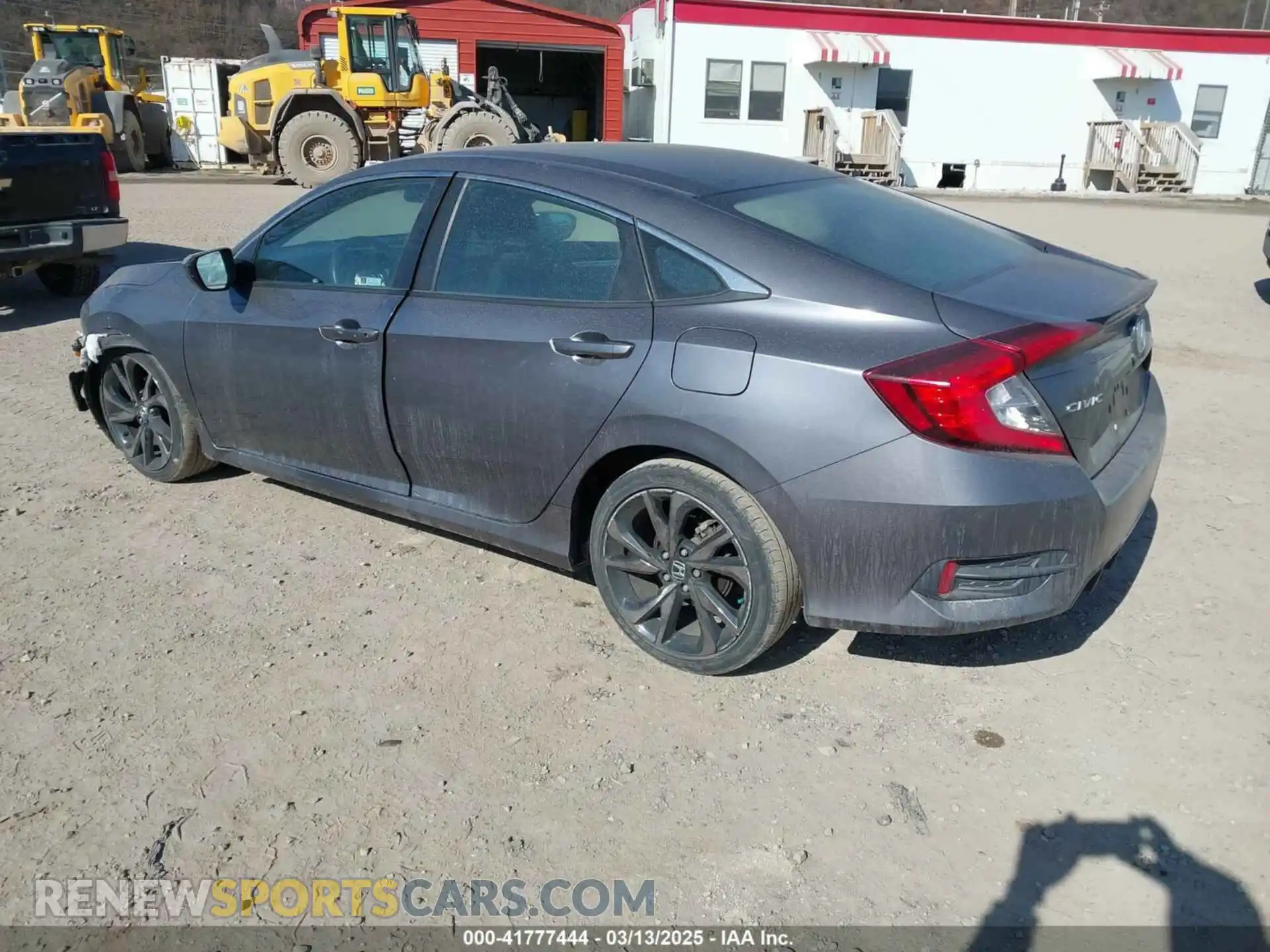 3 Photograph of a damaged car 2HGFC2F87LH586353 HONDA CIVIC 2020