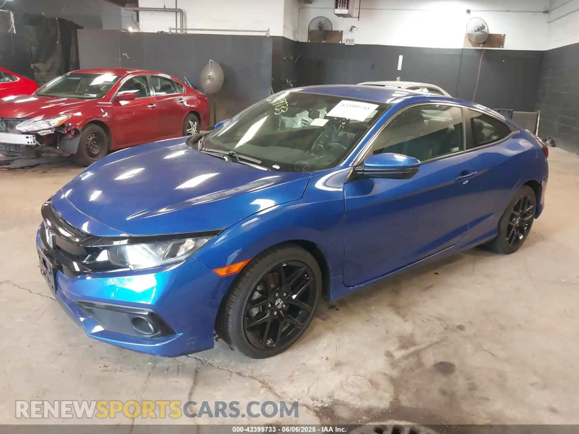 2 Photograph of a damaged car 2HGFC2F87LH593447 HONDA CIVIC 2020