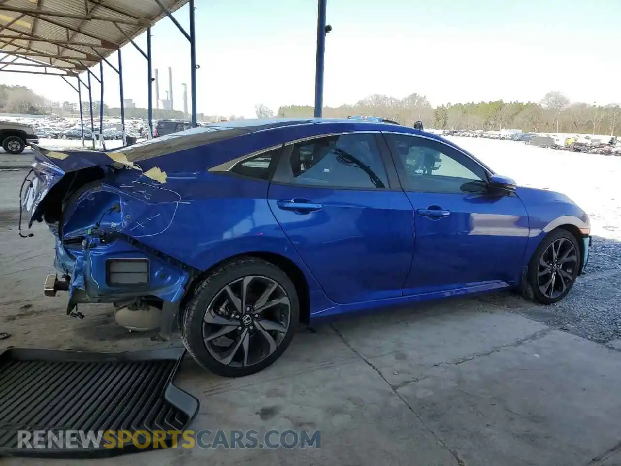 3 Photograph of a damaged car 2HGFC2F88LH548839 HONDA CIVIC 2020